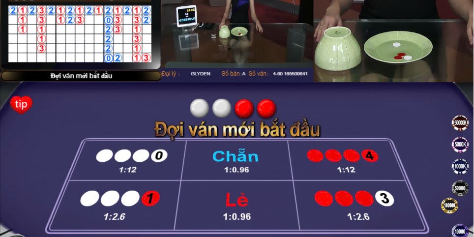 Quan sát xu hướng kết quả chẵn lẻ xóc đĩa để có kết quả tốt hơn